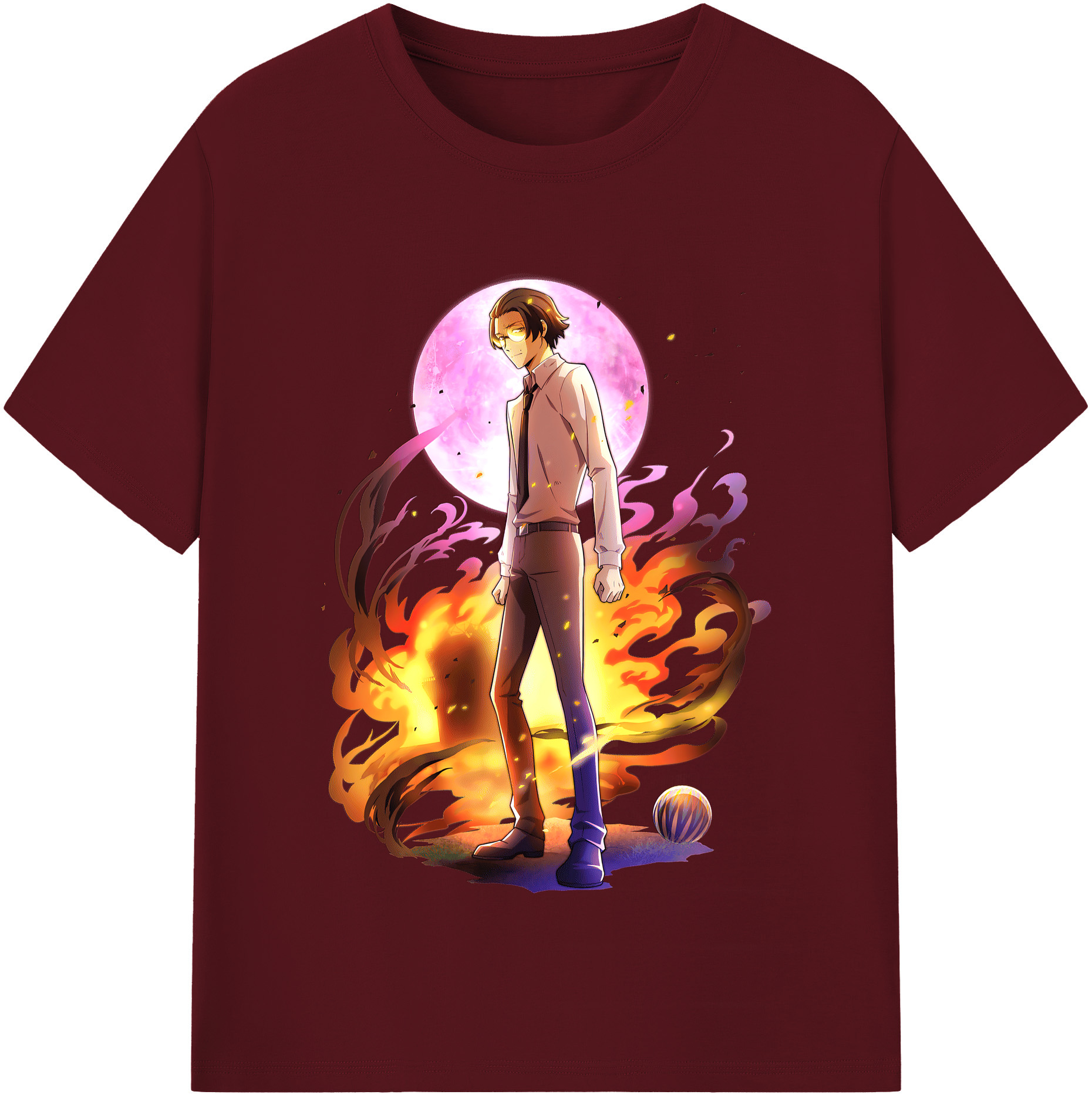 （画像用） 文豪ストレイドッグス Bungo Stray Dogs 綿100％半袖Tシャツ（フロントプリント）